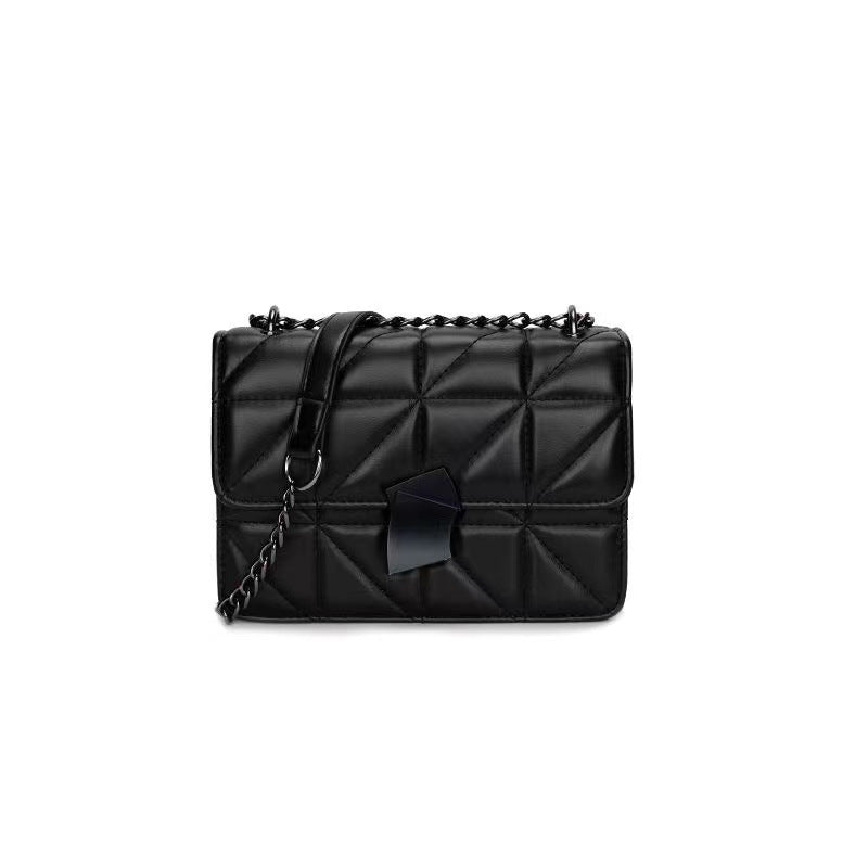Wholesale 2023 Lingge Chain Crossbody PU Shoulder Bag